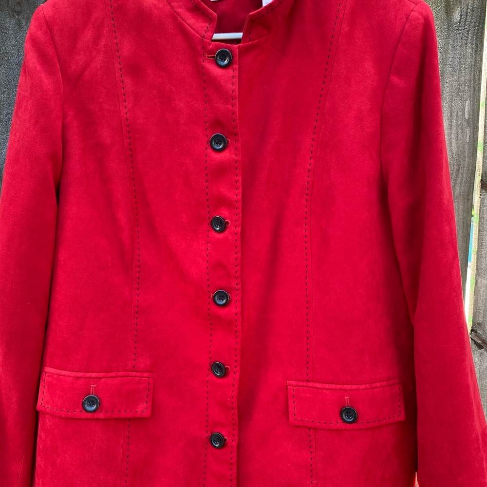Red Alfred Dunner Jacket